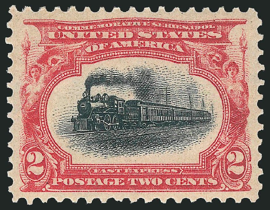 US Stamps Value Scott Cat. 295 - 1901 2c Pan American Exposition. Robert Siegel Auction Galleries, Mar 2013, Sale 1040, Lot 1626