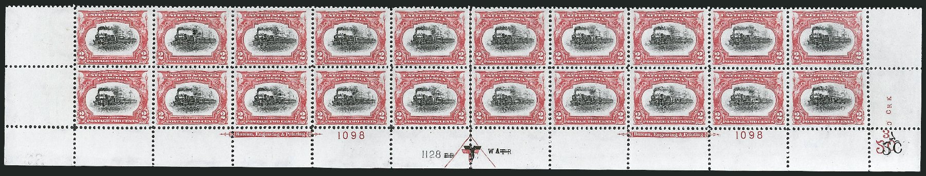 Prices of US Stamps Scott Catalog 295 - 2c 1901 Pan American Exposition. Robert Siegel Auction Galleries, Apr 2009, Sale 971, Lot 1286