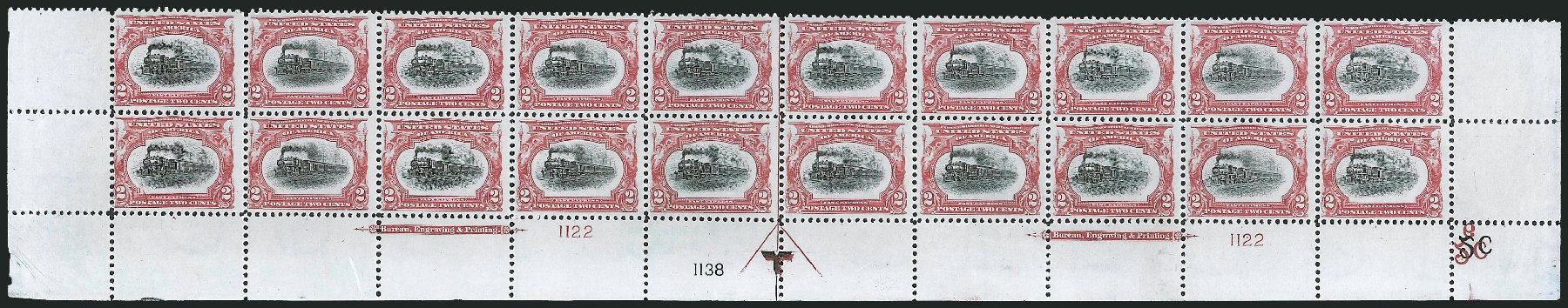 US Stamps Price Scott #295 - 1901 2c Pan American Exposition. Robert Siegel Auction Galleries, Apr 2009, Sale 971, Lot 1316