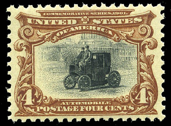 Value of US Stamps Scott Cat. #296: 4c 1901 Pan American Exposition. Matthew Bennett International, May 2014, Sale 350, Lot 437