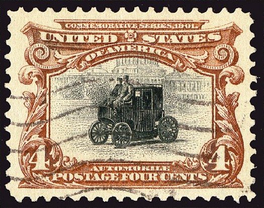 Value of US Stamp Scott Cat. #296: 4c 1901 Pan American Exposition. Spink Shreves Galleries, Jan 2014, Sale 146, Lot 347