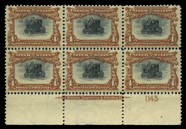 Cost of US Stamp Scott 296: 4c 1901 Pan American Exposition. Matthew Bennett International, Mar 2011, Sale 337, Lot 2758