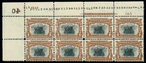 Prices of US Stamp Scott # 296 - 4c 1901 Pan American Exposition. Matthew Bennett International, Dec 2007, Sale 325, Lot 1889