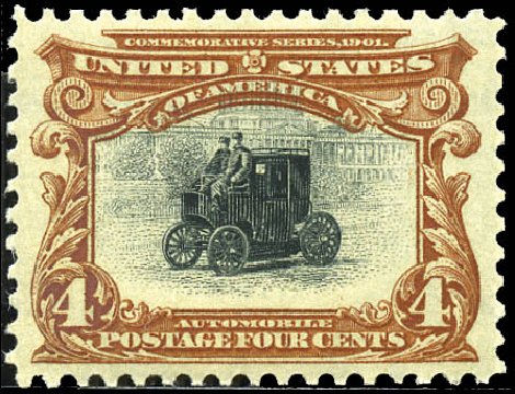 Value of US Stamp Scott Cat. # 296: 4c 1901 Pan American Exposition. Matthew Bennett International, Sep 2011, Sale 338, Lot 1910