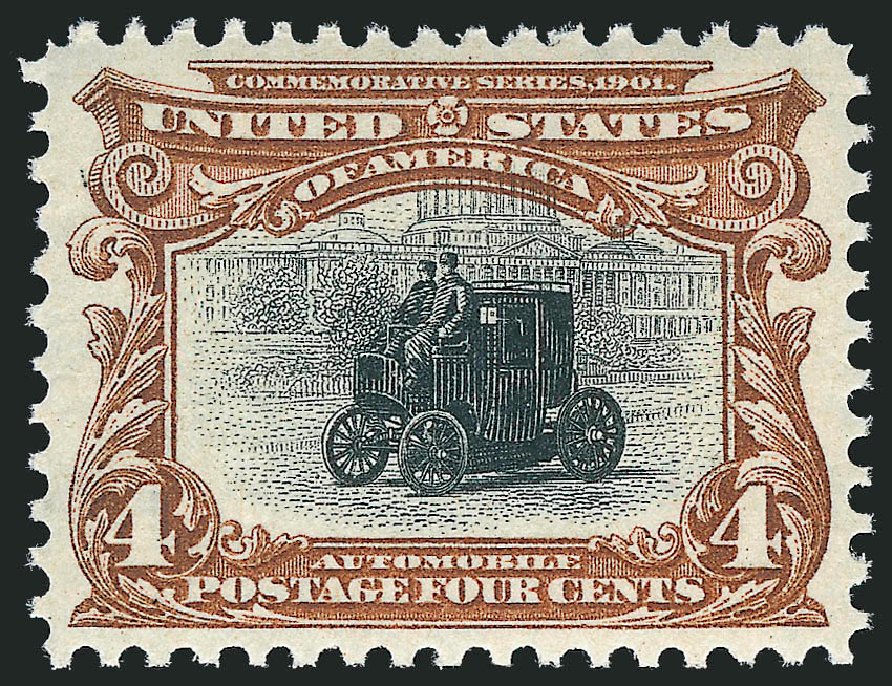 Price of US Stamps Scott # 296: 4c 1901 Pan American Exposition. Robert Siegel Auction Galleries, Dec 2010, Sale 1000, Lot 1171