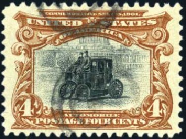 US Stamps Values Scott Cat. 296: 4c 1901 Pan American Exposition. Harmer-Schau Auction Galleries, Mar 2011, Sale 89, Lot 285