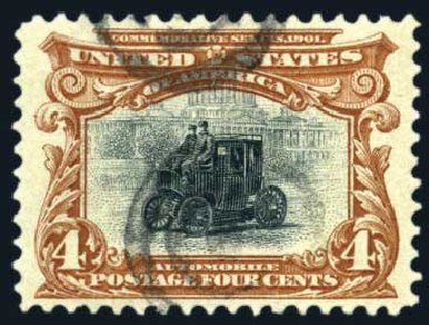 US Stamps Price Scott Catalogue #296 - 1901 4c Pan American Exposition. Harmer-Schau Auction Galleries, Aug 2011, Sale 90, Lot 1445