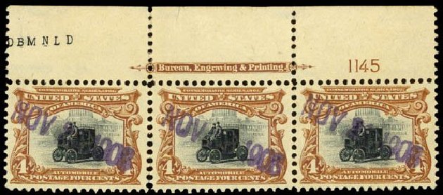 Price of US Stamps Scott # 296 - 4c 1901 Pan American Exposition. Daniel Kelleher Auctions, Apr 2013, Sale 636, Lot 255