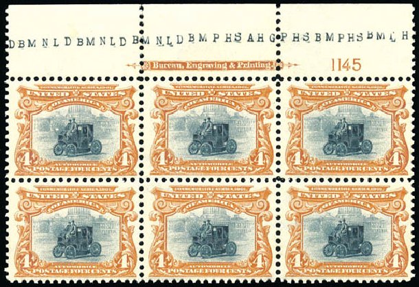 Costs of US Stamps Scott # 296: 4c 1901 Pan American Exposition. Schuyler J. Rumsey Philatelic Auctions, Apr 2015, Sale 60, Lot 2892
