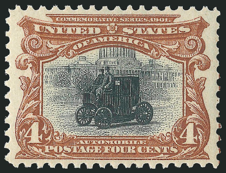 US Stamps Price Scott Catalogue #296 - 4c 1901 Pan American Exposition. Robert Siegel Auction Galleries, Feb 2015, Sale 1092, Lot 1253