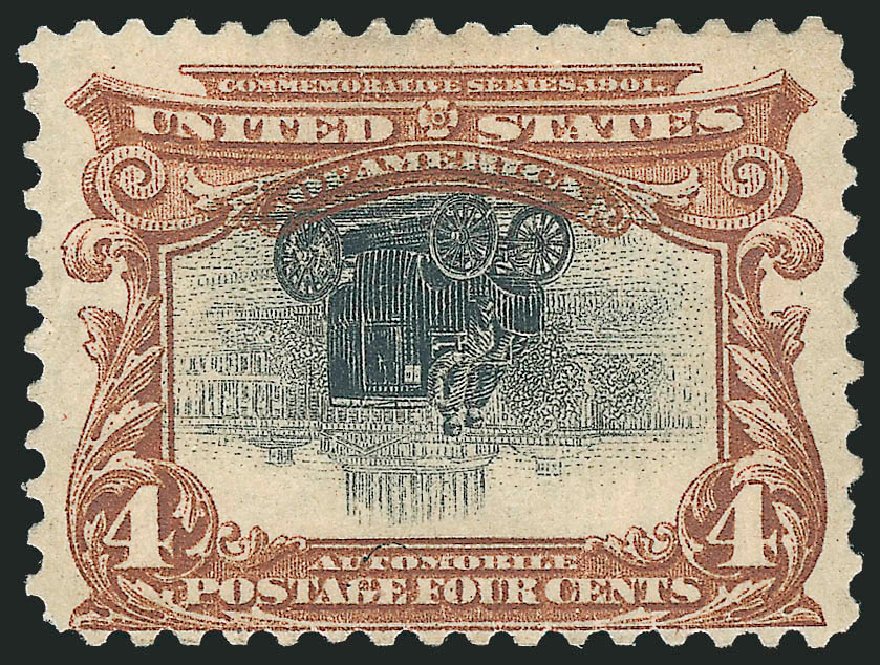 Prices of US Stamps Scott Catalog # 296 - 4c 1901 Pan American Exposition. Robert Siegel Auction Galleries, Apr 2015, Sale 1096, Lot 533
