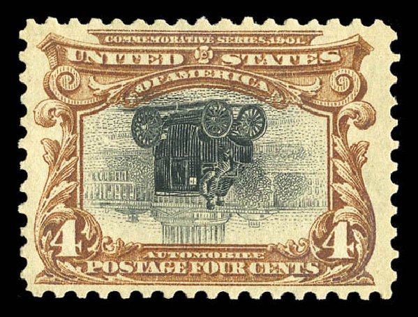 US Stamp Prices Scott Catalogue # 296 - 1901 4c Pan American Exposition. Matthew Bennett International, Sep 2012, Sale 345, Lot 296