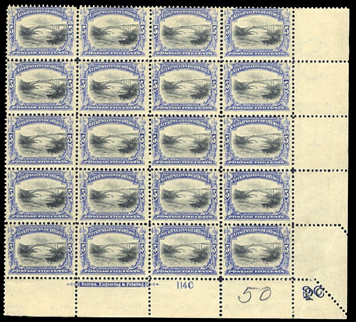 Costs of US Stamps Scott Catalog # 297: 5c 1901 Pan American Exposition. Cherrystone Auctions, Jun 2010, Sale 201006, Lot 27