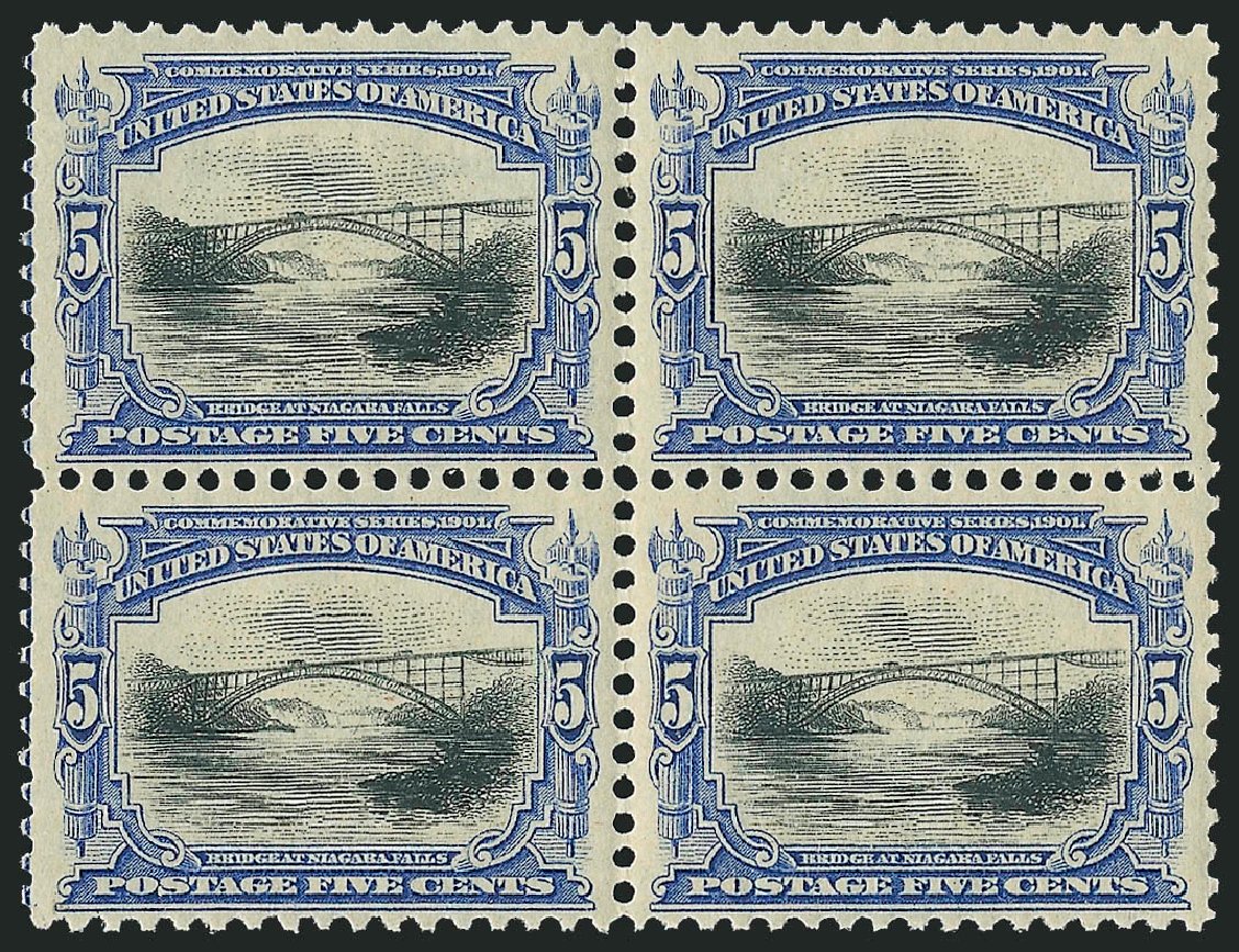 US Stamps Prices Scott Catalog # 297 - 5c 1901 Pan American Exposition. Robert Siegel Auction Galleries, Oct 2010, Sale 997, Lot 5837