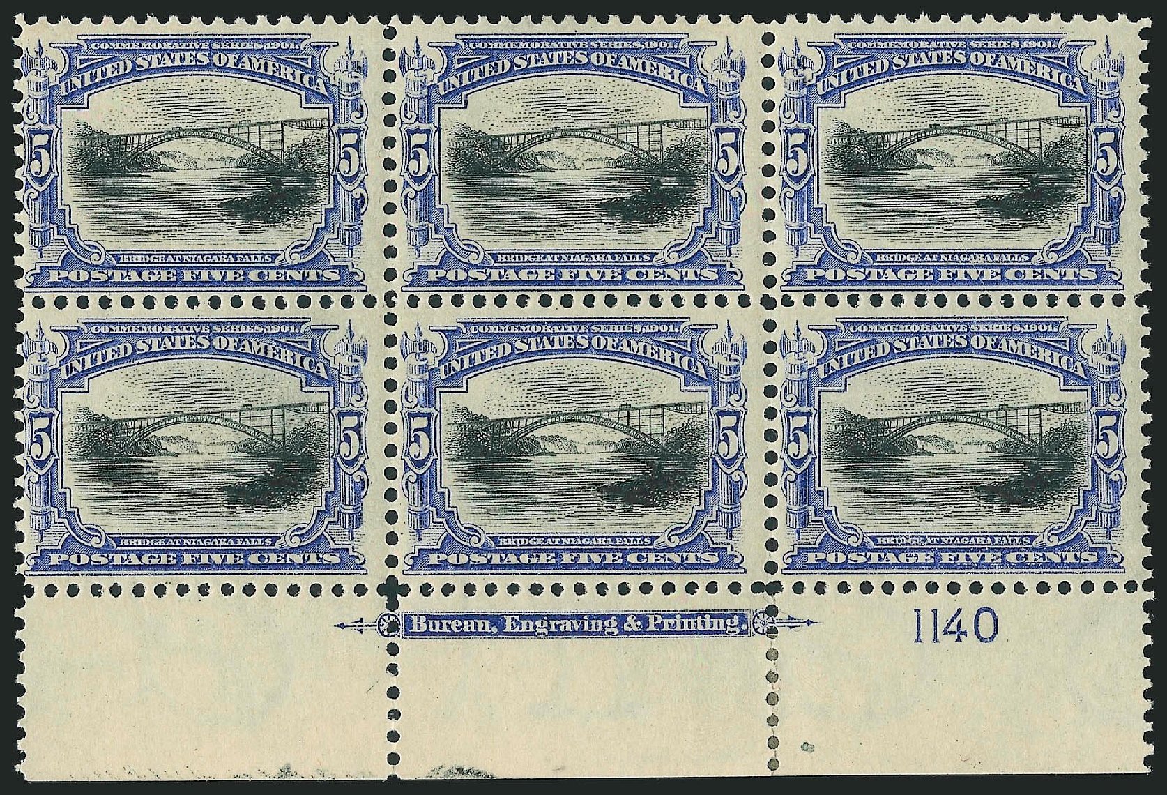 Values of US Stamps Scott # 297: 5c 1901 Pan American Exposition. Robert Siegel Auction Galleries, Mar 2014, Sale 1067, Lot 1348