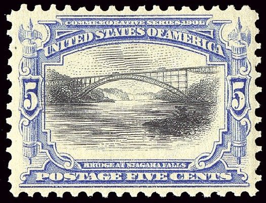 US Stamps Prices Scott Catalogue # 297: 5c 1901 Pan American Exposition. Spink Shreves Galleries, Jan 2014, Sale 146, Lot 348