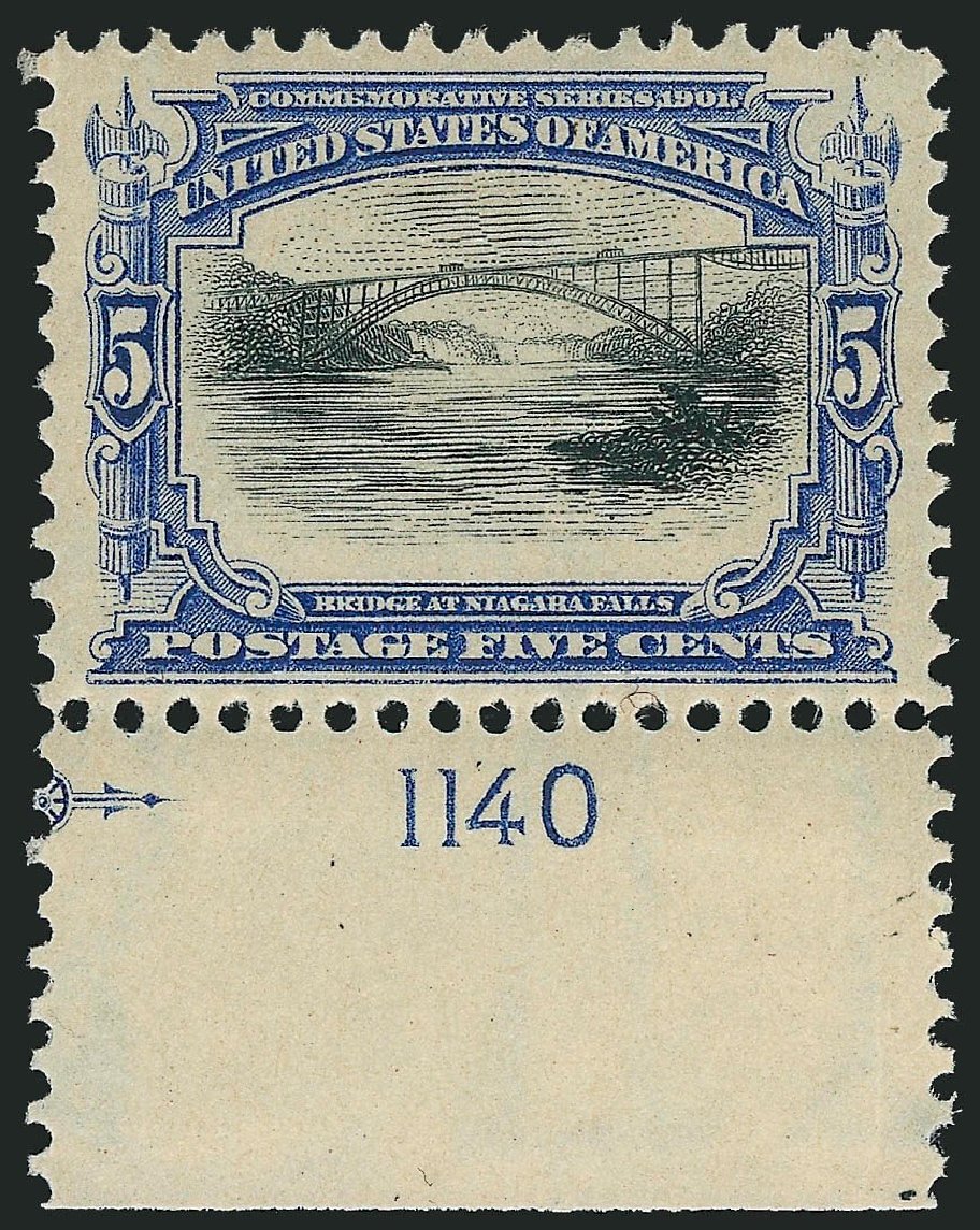 Values of US Stamp Scott # 297: 5c 1901 Pan American Exposition. Robert Siegel Auction Galleries, Mar 2014, Sale 1067, Lot 1349