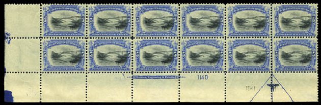 Value of US Stamps Scott Catalog #297 - 5c 1901 Pan American Exposition. Matthew Bennett International, May 2014, Sale 350, Lot 440