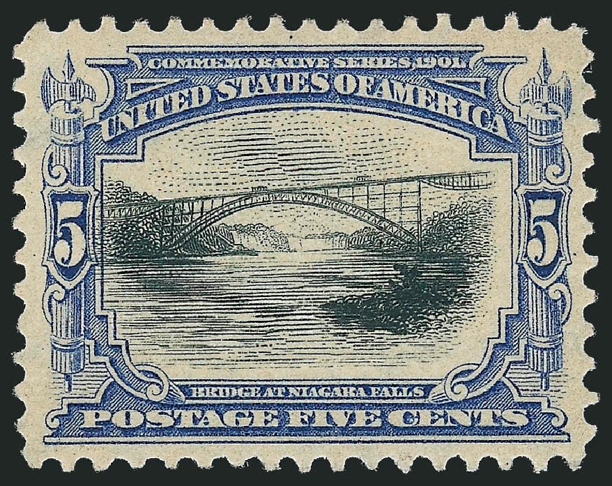 Value of US Stamps Scott Catalog # 297: 5c 1901 Pan American Exposition. Robert Siegel Auction Galleries, Mar 2011, Sale 1007, Lot 2580