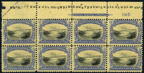 US Stamp Price Scott Cat. #297: 1901 5c Pan American Exposition. Harmer-Schau Auction Galleries, Aug 2012, Sale 94, Lot 1454
