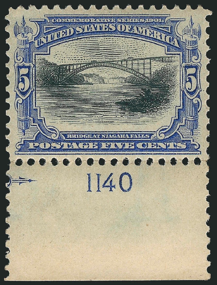 Costs of US Stamps Scott # 297: 1901 5c Pan American Exposition. Robert Siegel Auction Galleries, Mar 2012, Sale 1019, Lot 664