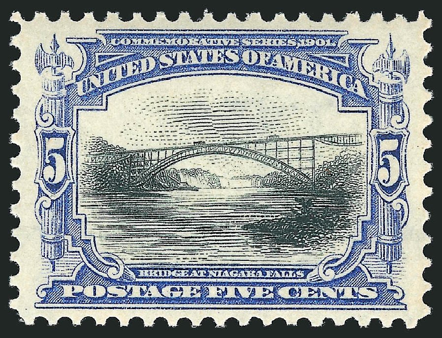 US Stamps Price Scott Catalogue 297 - 5c 1901 Pan American Exposition. Robert Siegel Auction Galleries, Nov 2012, Sale 1034, Lot 284