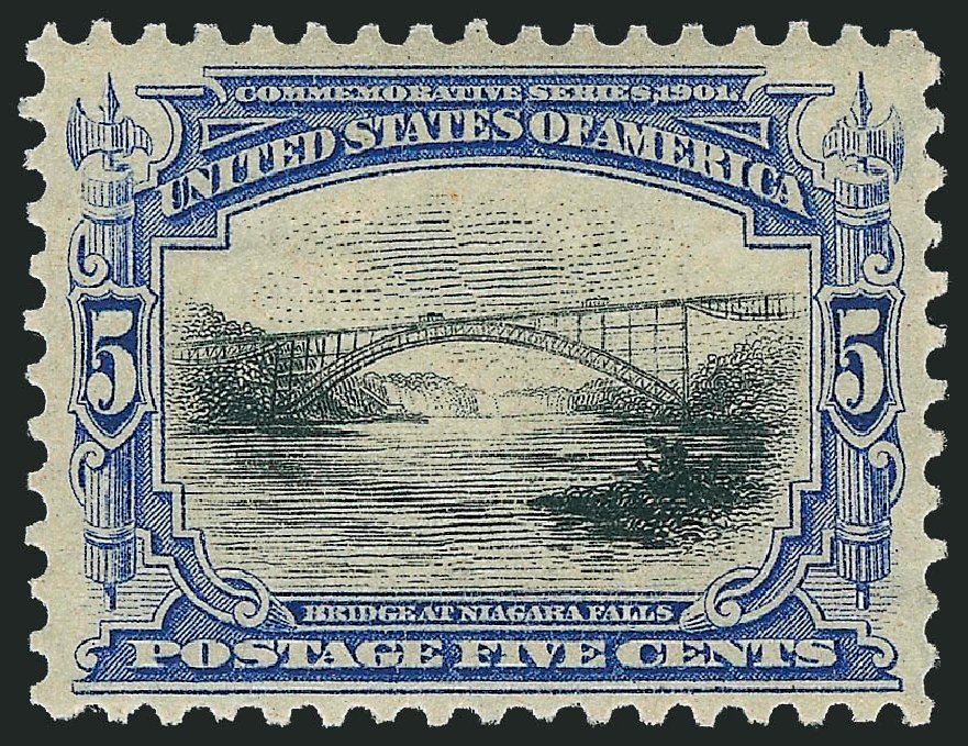 Value of US Stamp Scott Cat. #297: 5c 1901 Pan American Exposition. Robert Siegel Auction Galleries, Oct 2010, Sale 997, Lot 5834