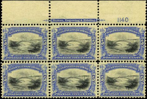 Cost of US Stamps Scott Catalog #297: 1901 5c Pan American Exposition. Harmer-Schau Auction Galleries, Feb 2012, Sale 92, Lot 1075