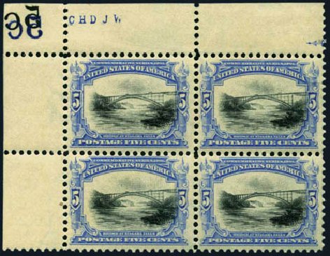 Costs of US Stamps Scott Catalogue #297: 1901 5c Pan American Exposition. Harmer-Schau Auction Galleries, Jan 2013, Sale 96, Lot 535