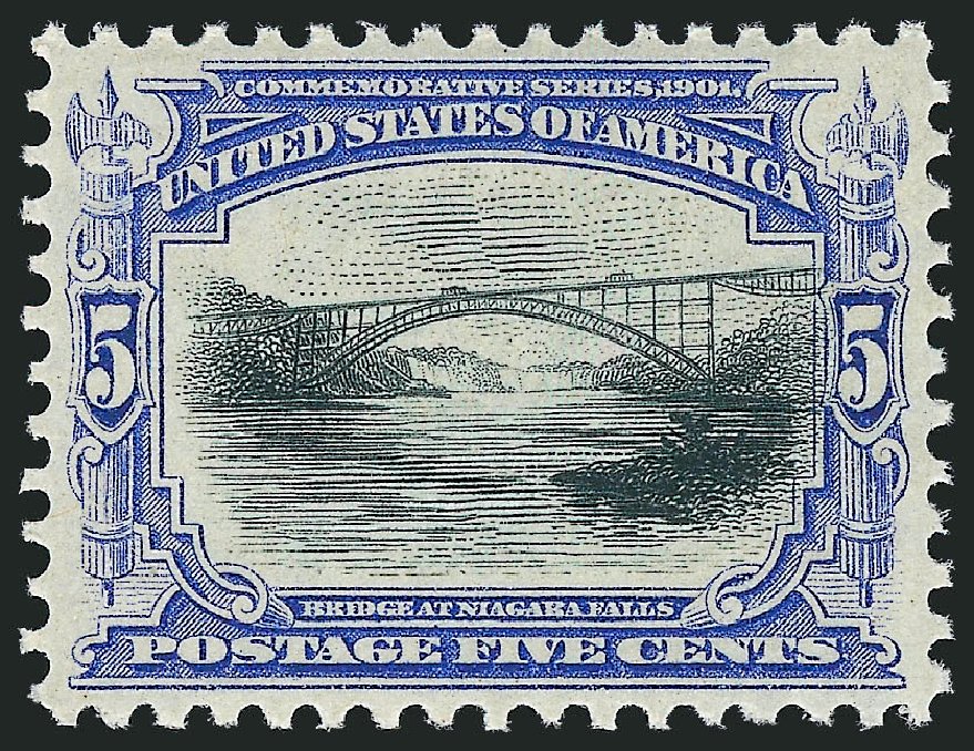 Cost of US Stamp Scott 297 - 1901 5c Pan American Exposition. Robert Siegel Auction Galleries, Dec 2010, Sale 1000, Lot 1175