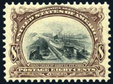 US Stamp Price Scott Catalog 298 - 8c 1901 Pan American Exposition. Harmer-Schau Auction Galleries, Jun 2008, Sale 78, Lot 1498