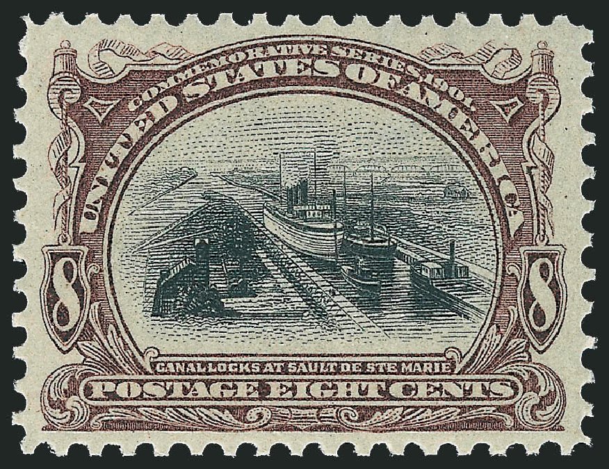 Prices of US Stamp Scott # 298: 1901 8c Pan American Exposition. Robert Siegel Auction Galleries, Dec 2012, Sale 1037, Lot 1942