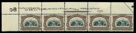 Cost of US Stamps Scott Catalogue 298: 8c 1901 Pan American Exposition. Matthew Bennett International, Dec 2007, Sale 325, Lot 1896