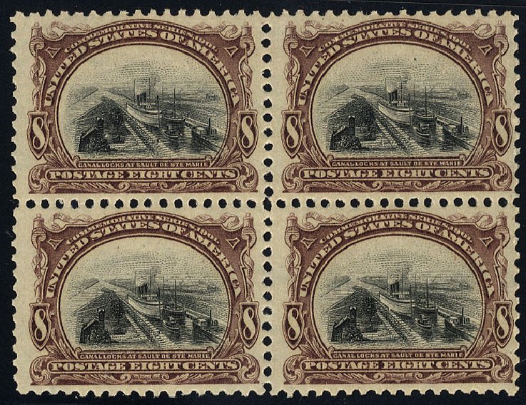 Costs of US Stamp Scott Catalog 298: 1901 8c Pan American Exposition. Cherrystone Auctions, Nov 2009, Sale 200911, Lot 3106