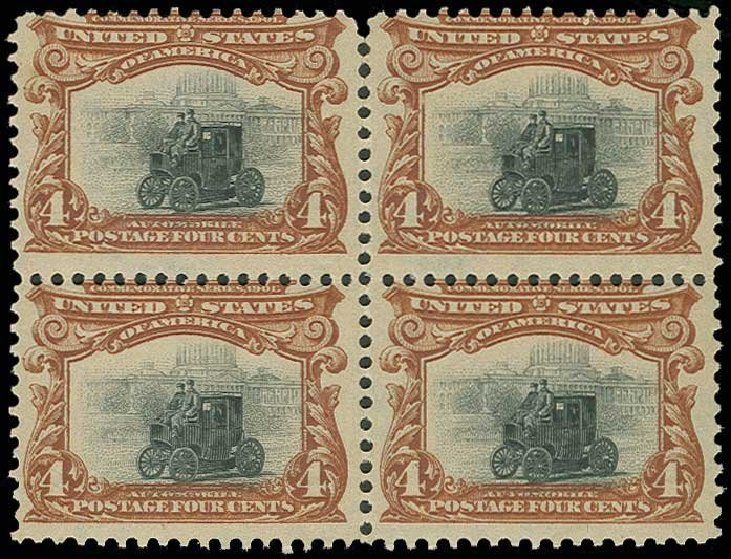 US Stamp Value Scott # 298 - 1901 8c Pan American Exposition. H.R. Harmer, Jun 2013, Sale 3003, Lot 1196