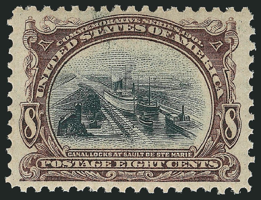 Prices of US Stamp Scott Catalog # 298: 1901 8c Pan American Exposition. Robert Siegel Auction Galleries, Oct 2011, Sale 1014, Lot 1696