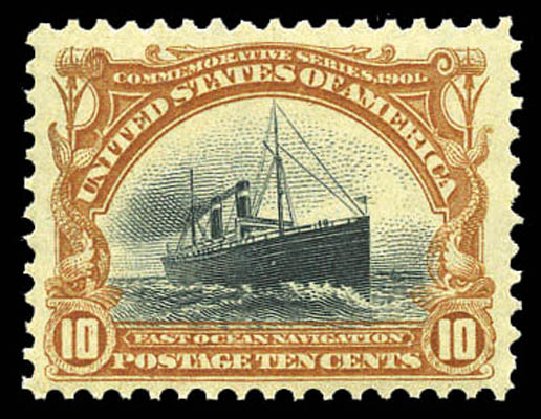 Price of US Stamps Scott 299 - 1901 10c Pan American Exposition. Matthew Bennett International, Mar 2011, Sale 337, Lot 2767