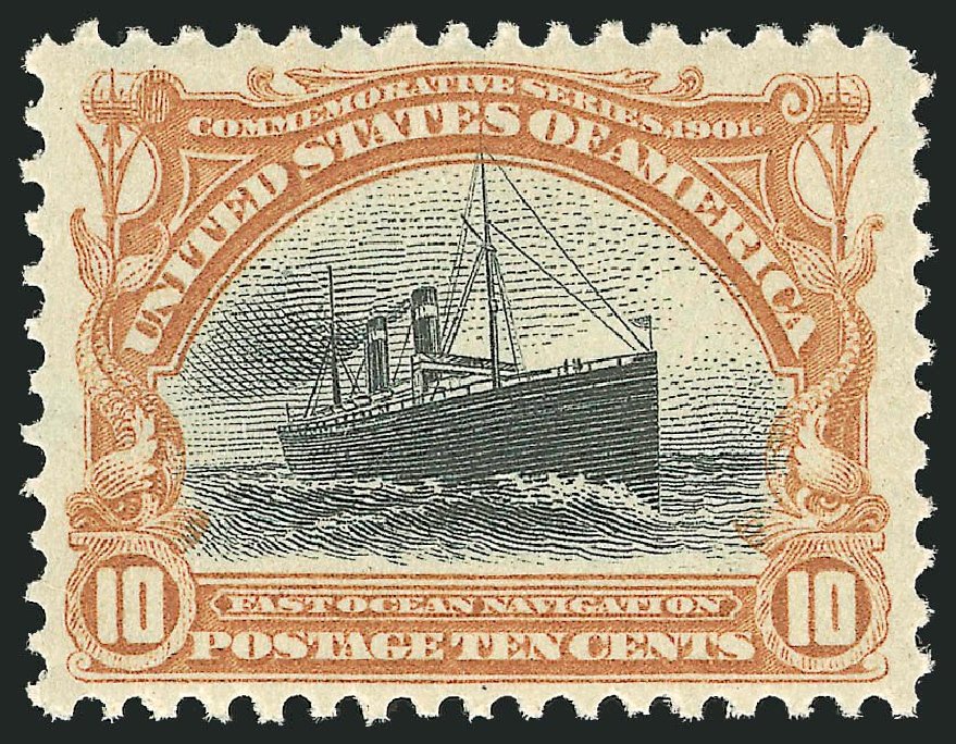 Value of US Stamps Scott Cat. # 299 - 10c 1901 Pan American Exposition. Robert Siegel Auction Galleries, Nov 2013, Sale 1057, Lot 887