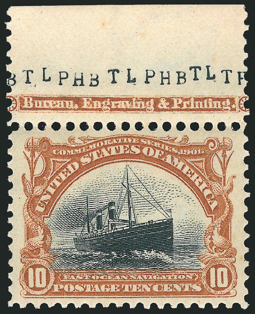 Value of US Stamp Scott 299: 10c 1901 Pan American Exposition. Robert Siegel Auction Galleries, Mar 2012, Sale 1019, Lot 669