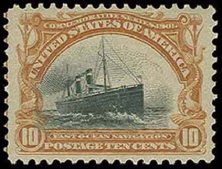 US Stamps Price Scott 299: 1901 10c Pan American Exposition. H.R. Harmer, Nov 2013, Sale 3004, Lot 1220