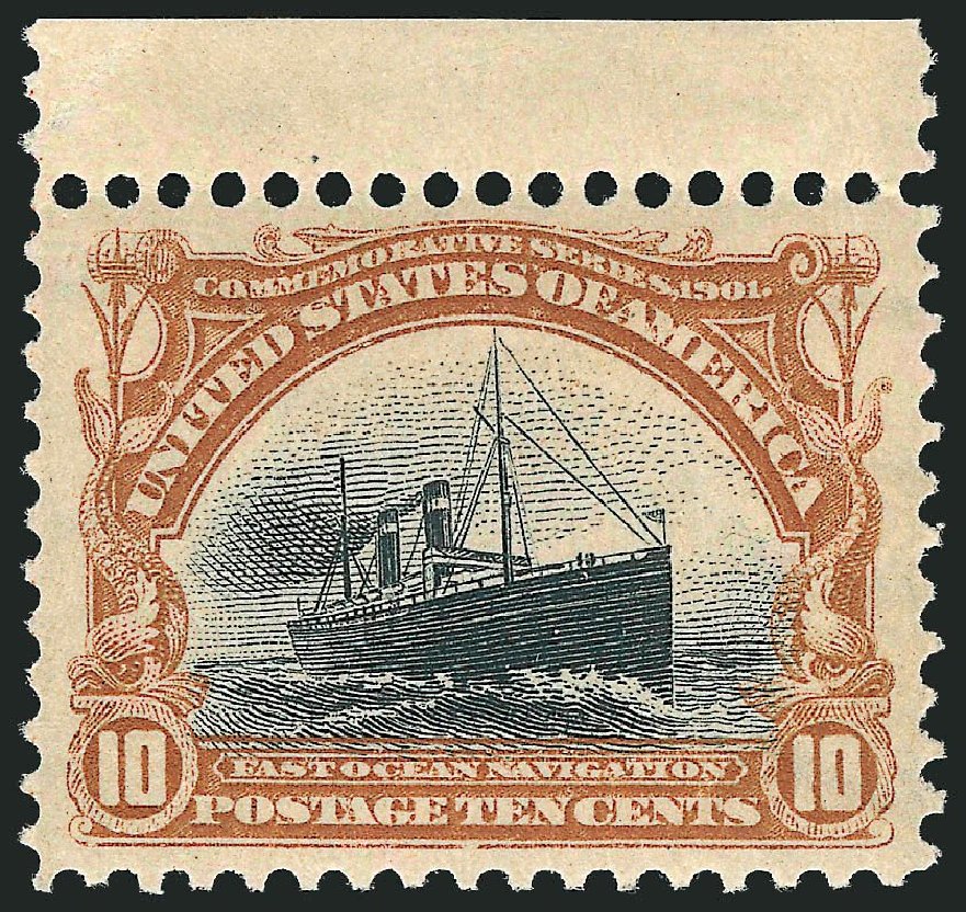 Cost of US Stamps Scott Cat. #299: 10c 1901 Pan American Exposition. Robert Siegel Auction Galleries, May 2013, Sale 1044, Lot 231