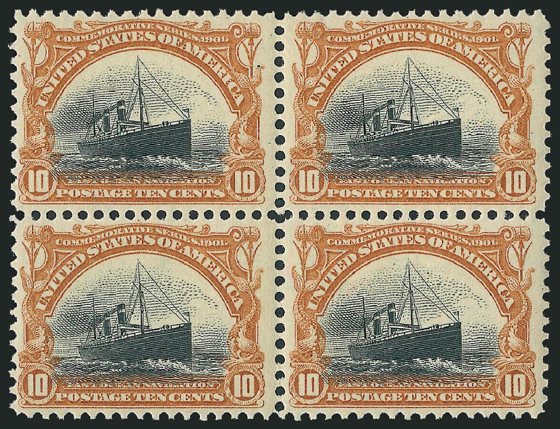 Price of US Stamps Scott Catalog #299 - 10c 1901 Pan American Exposition. Robert Siegel Auction Galleries, Jun 2012, Sale 1026, Lot 1362