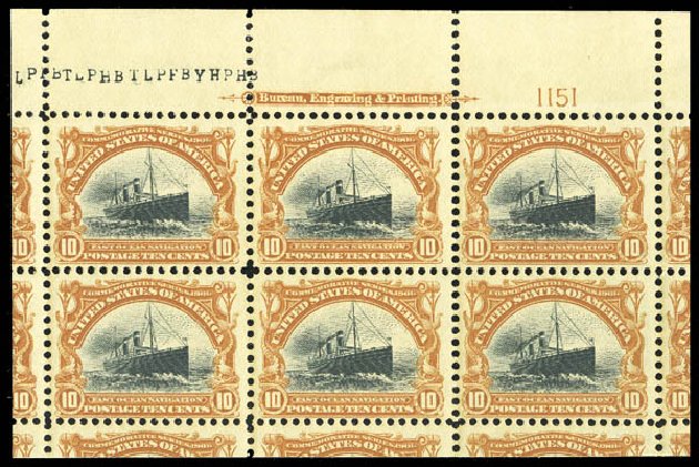 Price of US Stamps Scott Catalogue #299: 10c 1901 Pan American Exposition. Matthew Bennett International, Sep 2012, Sale 345, Lot 303