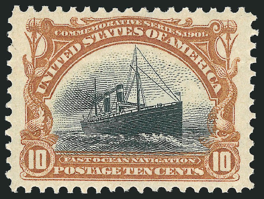 Costs of US Stamps Scott Catalogue #299: 1901 10c Pan American Exposition. Robert Siegel Auction Galleries, Nov 2012, Sale 1034, Lot 286