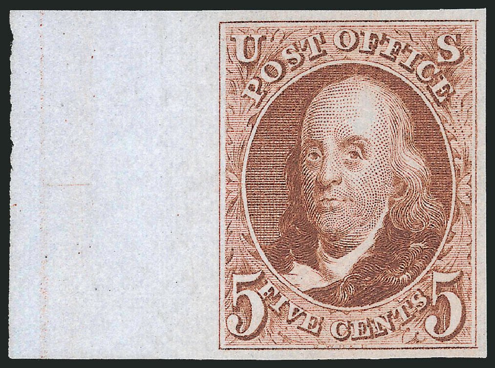 Prices of US Stamps Scott # 3: 1875 5c Franklin. Robert Siegel Auction Galleries, Oct 2010, Sale 997, Lot 5107