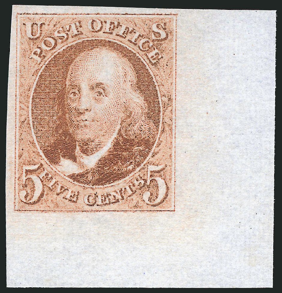 Cost of US Stamps Scott Catalogue 3: 1875 5c Franklin. Robert Siegel Auction Galleries, Oct 2012, Sale 1032, Lot 3010