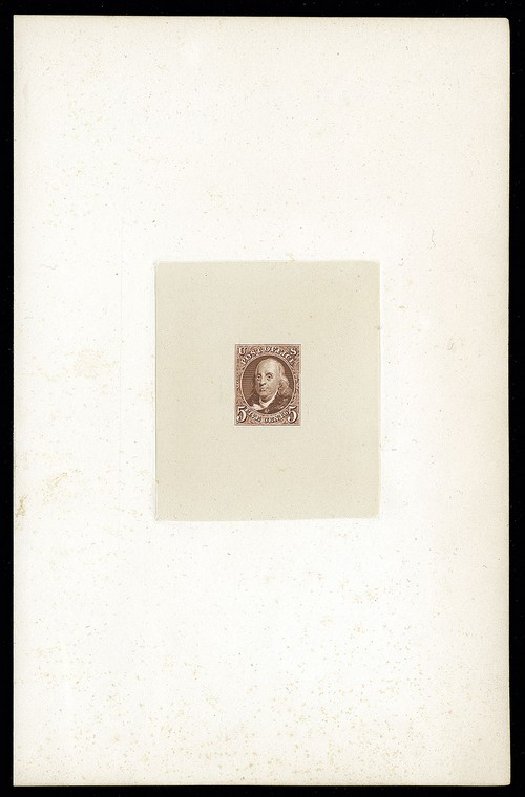 Price of US Stamp Scott Catalog #3: 1875 5c Franklin. Spink Shreves Galleries, May 2014, Sale 148, Lot 15