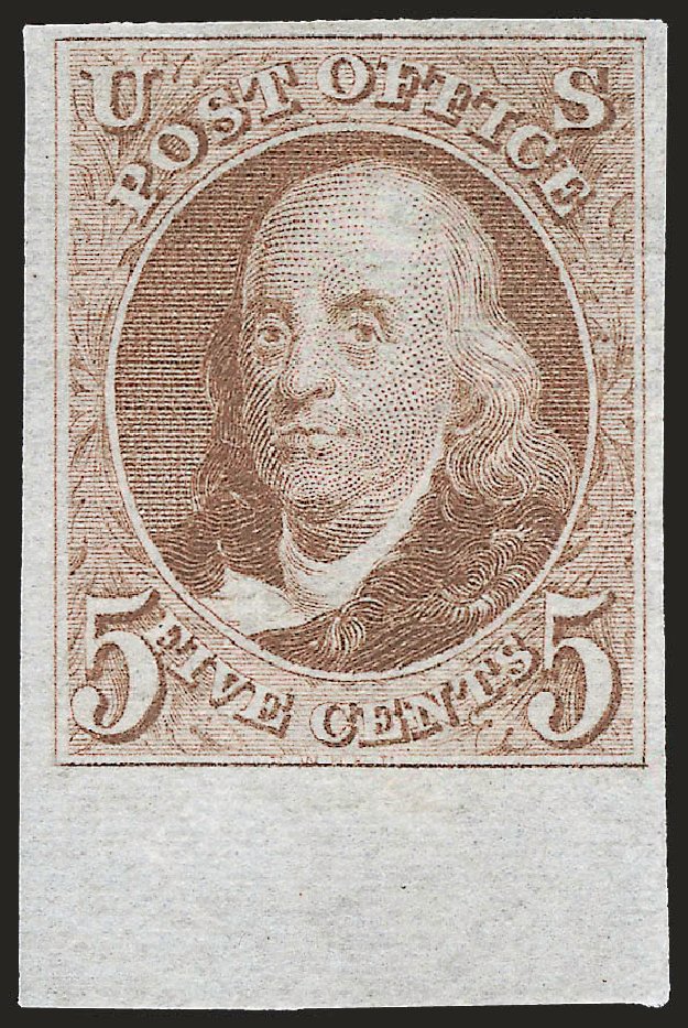 Prices of US Stamp Scott # 3 - 5c 1875 Franklin. Robert Siegel Auction Galleries, Jun 2009, Sale 975, Lot 1103