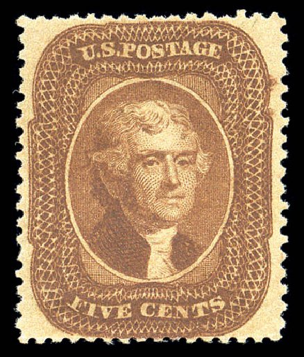 Price of US Stamps Scott Catalogue # 30 - 5c 1861 Jefferson. Matthew Bennett International, Sep 2010, Sale 331, Lot 367