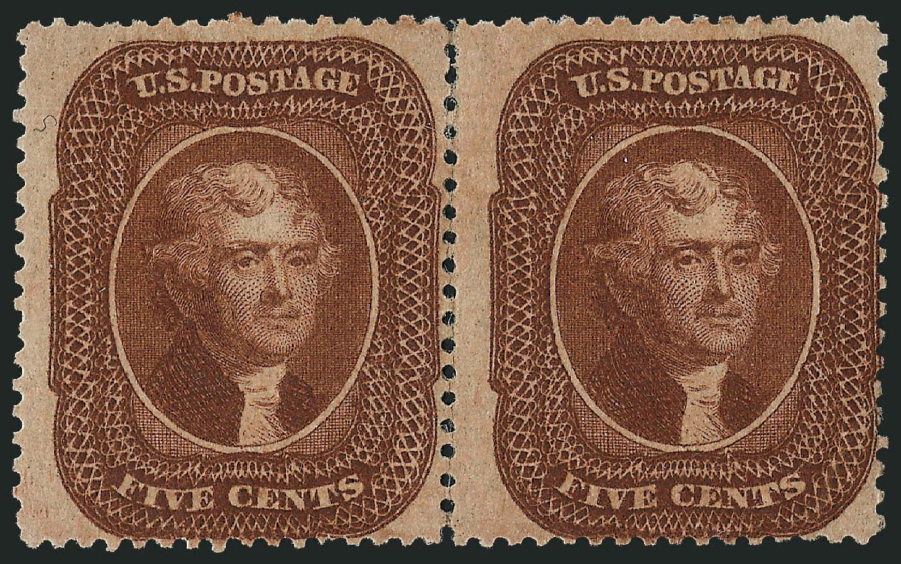 Cost of US Stamp Scott #30 - 1861 5c Jefferson. Robert Siegel Auction Galleries, Sep 2010, Sale 993, Lot 320
